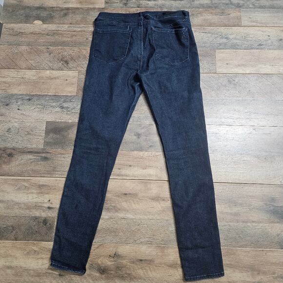 Articles of Society Jeans Womens Dark Wash Denim Mid Rise Skinny Size 28 - Picture 6 of 16